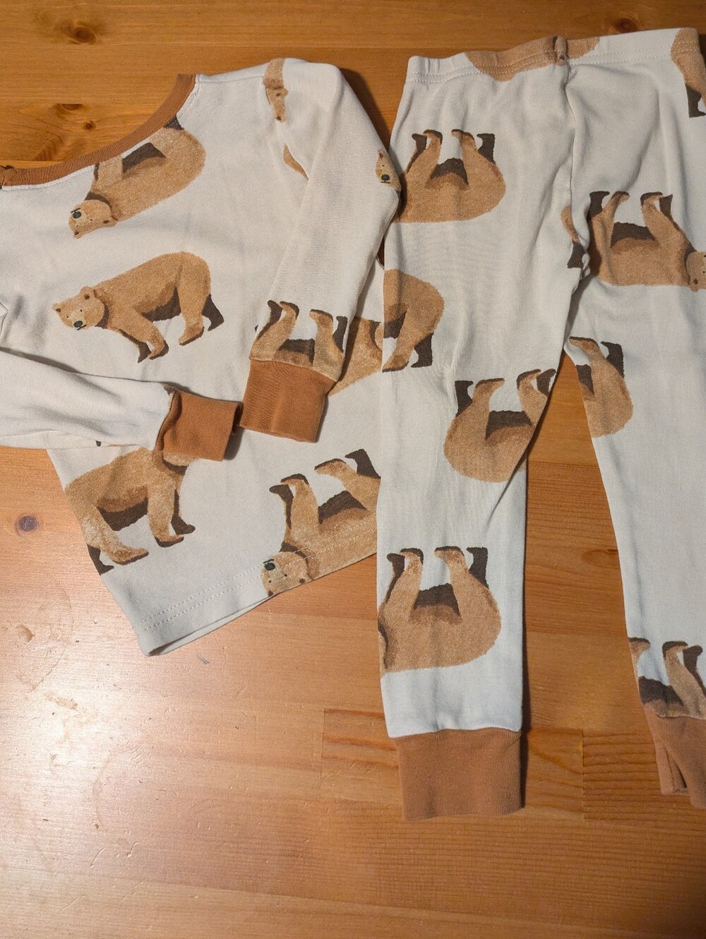 Carter's Neutral Bear Toddler Pajama Set